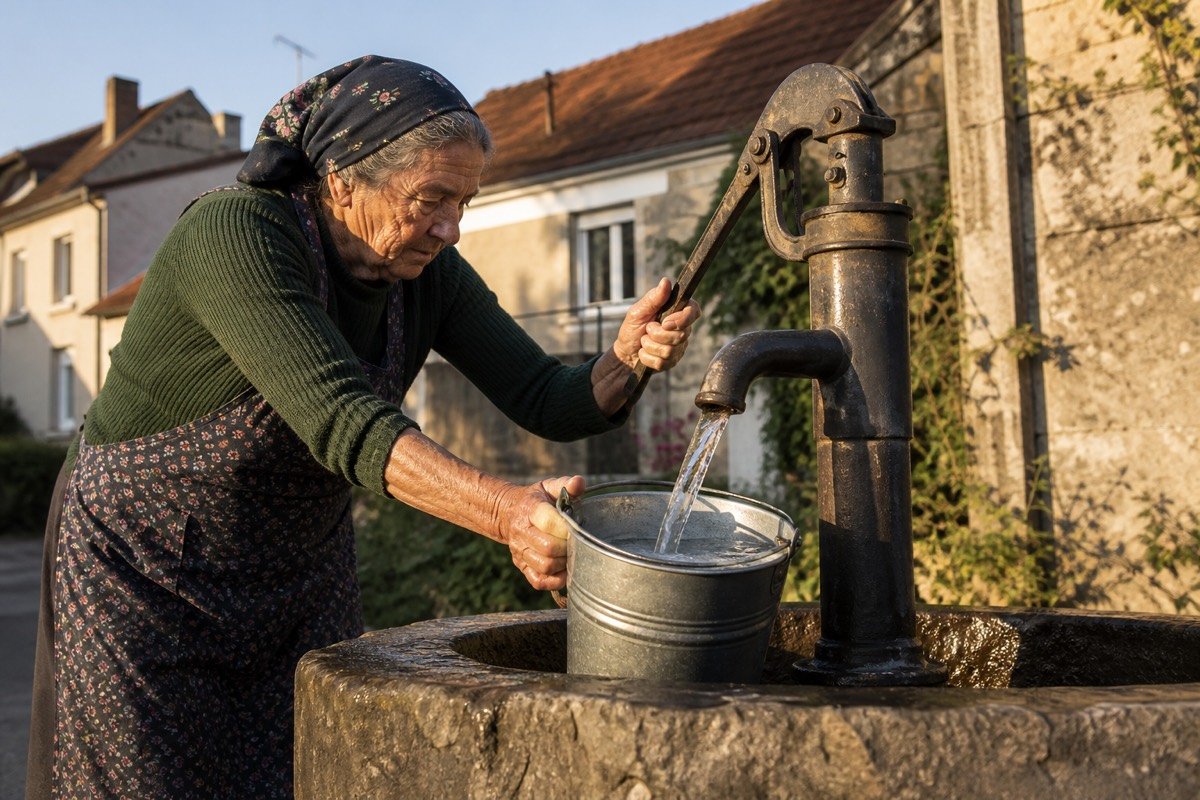 Dorf löst Trinkwasserproblem
